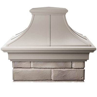 Колпак на столб забора MONBLAN PREMIUM Бежевый 1,5х1,5 кирпича 1 Колпак на столб забора MONBLAN PREMIUM Бежевый 1,5х1,5 кирпича 1