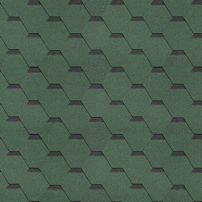 Гибкая черепица Shinglas Классик Кадриль Нефрит Гибкая черепица Shinglas Классик Кадриль Нефрит