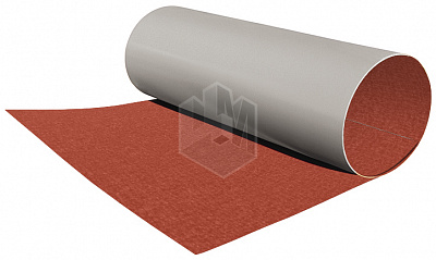 Лист гладкий RAL 8004 Терракотовый Стальной Бархат (Северсталь) ширина 1,25м плоский, рулонная сталь толщиной 0,50мм ГОСТ