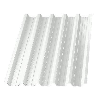 Профнастил C-44 RAL 9003 Белый 0.65 мм фото Центр Металлокровли