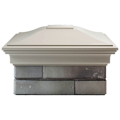 Колпак на столб забора MONBLAN Бежевый 1,5х1,5 кирпича 1 Колпак на столб забора MONBLAN Бежевый 1,5х1,5 кирпича 1