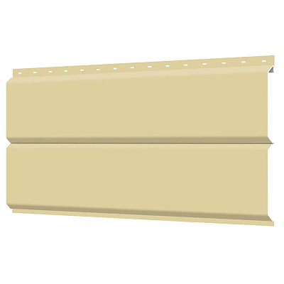 Сайдинг металлический ЕВРО-БРУС под брус RAL1014 Бежевый фото Центр Металлокровли Сайдинг металлический ЕВРО-БРУС под брус RAL1014 Бежевый фото Центр Металлокровли