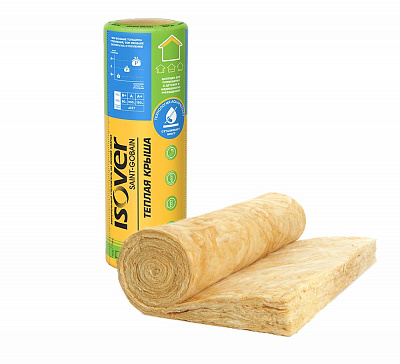 Утеплитель ИЗОВЕР Теплая Крыша 2*50*1220*5000 мм 12,2 м2 0.61 м3 фото Центр Металлокровли Утеплитель ИЗОВЕР Теплая Крыша 2*50*1220*5000 мм 12,2 м2 0.61 м3 фото Центр Металлокровли