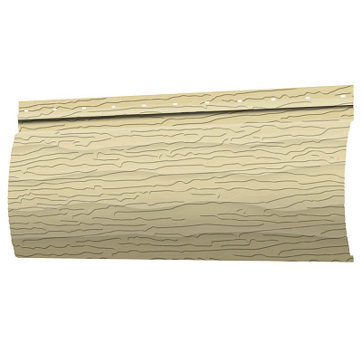 Сайдинг металлический (металлосайдинг) царьсайдинг Бревно Рубленое 4Д RAL1014 Бежевый для фасада Сайдинг металлический (металлосайдинг) царьсайдинг Бревно Рубленое 4Д RAL1014 Бежевый для фасада