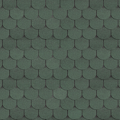 Гибкая черепица Shinglas Классик Хвойный зеленый Гибкая черепица Shinglas Классик Хвойный зеленый