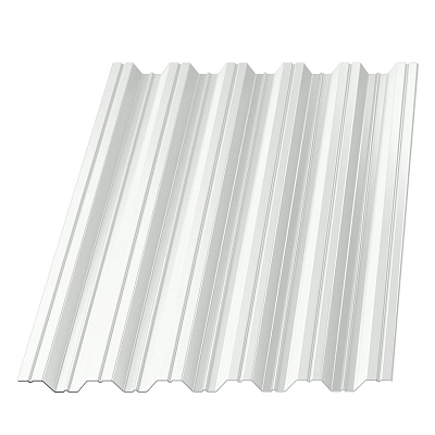 Профнастил HС-35 RAL 9003 Белый 0.65 мм фото Центр Металлокровли