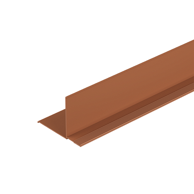 Фасадный внутренний угол Дёке Каштановый 3,05м. (30 шт. в упак.) фото Центр Металлокровли Фасадный внутренний угол Дёке Каштановый 3,05м. (30 шт. в упак.) фото Центр Металлокровли