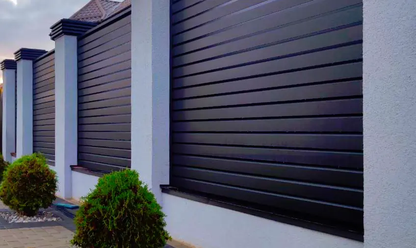 Заборы жалюзи, ранчо, двусторонний Заборы жалюзи, ранчо, двусторонний