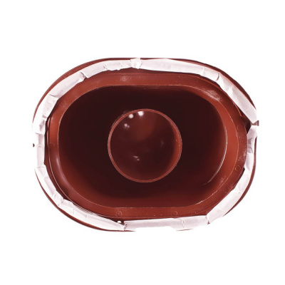 Труба вентиляционная VIOTTO d110мм h550мм для мягкой кровли RAL3005 красное вино утепленная вид снизу Труба вентиляционная VIOTTO d110мм h550мм для мягкой кровли RAL3005 красное вино утепленная вид снизу