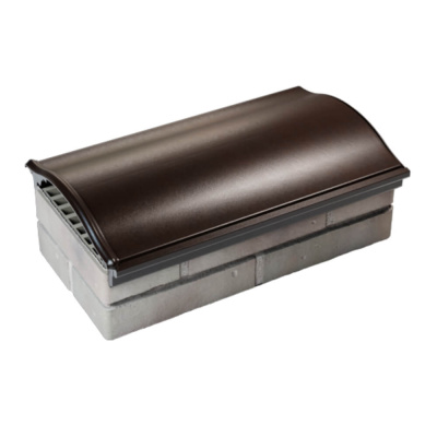 Парапет ZKING MONBLAN 310х510х90мм Коричневый с посадкой на 1 кирпич (200,225,255мм) фото 3 Парапет ZKING MONBLAN 310х510х90мм Коричневый с посадкой на 1 кирпич (200,225,255мм) фото 3