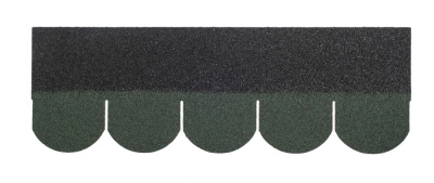 Гибкая черепица Shinglas Классик Хвойный зеленый фото гонта 1 Гибкая черепица Shinglas Классик Хвойный зеленый фото гонта 1