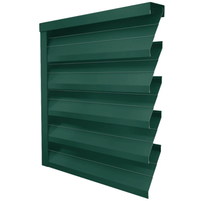 Ламель ЭКО-Z-US RAL6005-6005 Зеленый Мох полиэстер двусторонний