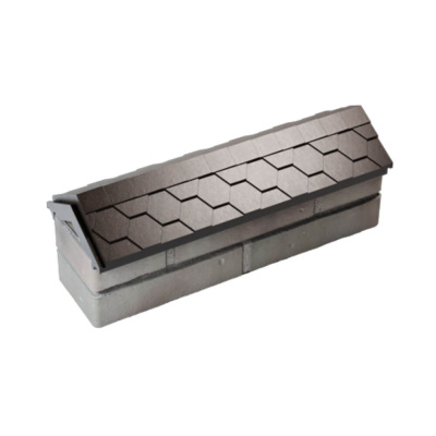 Парапет ZKING EVEREST 180х510х75мм Коричневый с посадкой на 0.5 кирпича (130мм) фото 3 Парапет ZKING EVEREST 180х510х75мм Коричневый с посадкой на 0.5 кирпича (130мм) фото 3