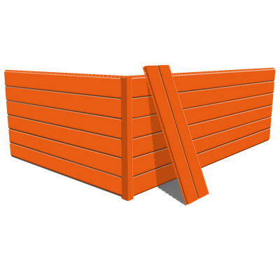 Фото сайдинга металлического (металлосайдинга) Евро-Брус под брус RAL2004 Оранжевый Апельсин для фасада дома Фото сайдинга металлического (металлосайдинга) Евро-Брус под брус RAL2004 Оранжевый Апельсин для фасада дома