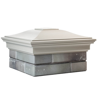 Колпак на столб забора MONBLAN Бежевый 1,5х1,5 кирпича 2 Колпак на столб забора MONBLAN Бежевый 1,5х1,5 кирпича 2