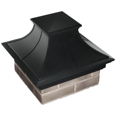 Колпак на столб забора MONBLAN PREMIUM Черный 1,5х1,5 кирпича 3 Колпак на столб забора MONBLAN PREMIUM Черный 1,5х1,5 кирпича 3