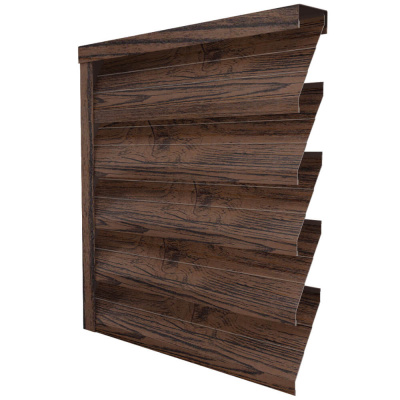 Ламель усиленная ЭКО-Z-US под дерево Темный Каштан 3D Принтек двусторонний Ламель усиленная ЭКО-Z-US под дерево Темный Каштан 3D Принтек двусторонний