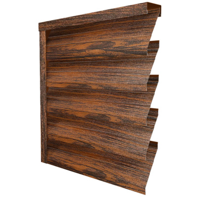 Ламель усиленная ЭКО-Z-US под дерево Темный Дуб 3D Принтек односторонний Ламель усиленная ЭКО-Z-US под дерево Темный Дуб 3D Принтек односторонний