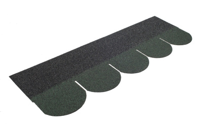 Гибкая черепица Shinglas Классик Хвойный зеленый фото гонта 2 Гибкая черепица Shinglas Классик Хвойный зеленый фото гонта 2