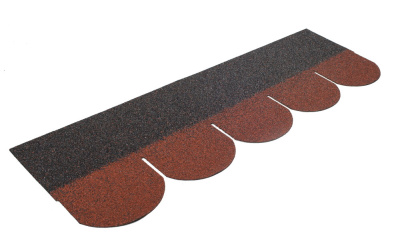 Гибкая черепица Shinglas Классик Танго Кленовый красный фото гонта 2 Гибкая черепица Shinglas Классик Танго Кленовый красный фото гонта 2