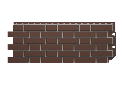 Фасадная панель Деке FLEMISH - Коричневый Фасадная панель Деке FLEMISH - Коричневый